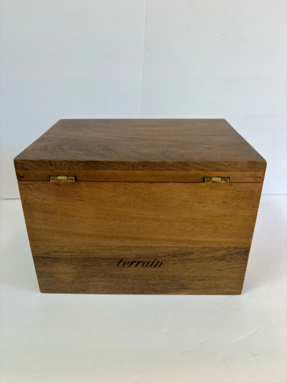 NWT Anthropologie Terrain Mushroom Seed Storage Box